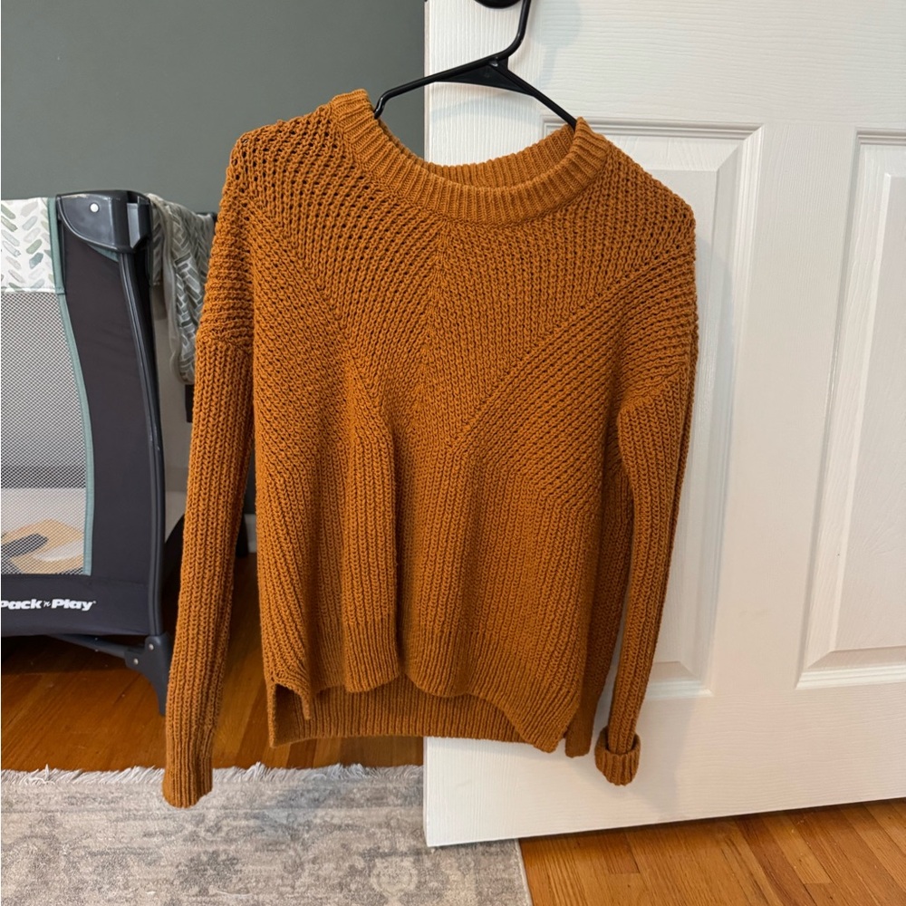 Madewell Women's Crew Neck Sweater - Warm Rust